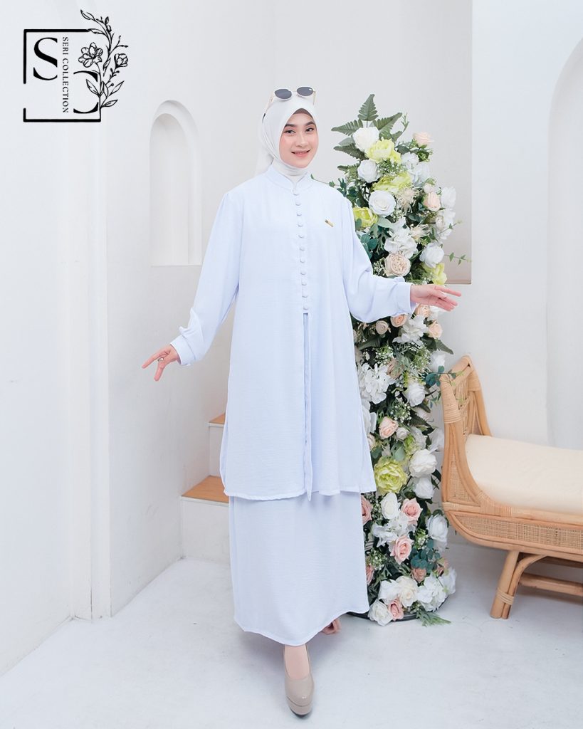 Zoya Tunik Set (One Set Tunik Rok Melayu) (13)