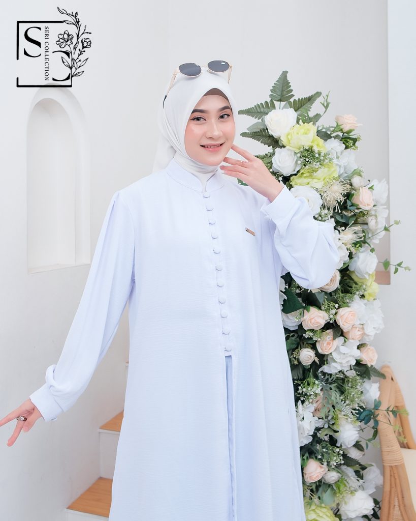Zoya Tunik Set (One Set Tunik Rok Melayu) (15)