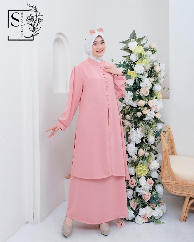 Zoya Tunik Set (One Set Tunik Rok Melayu) (17)
