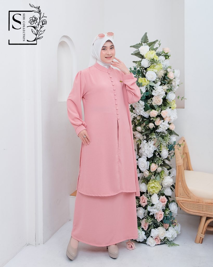 Zoya Tunik Set (One Set Tunik Rok Melayu) (18)