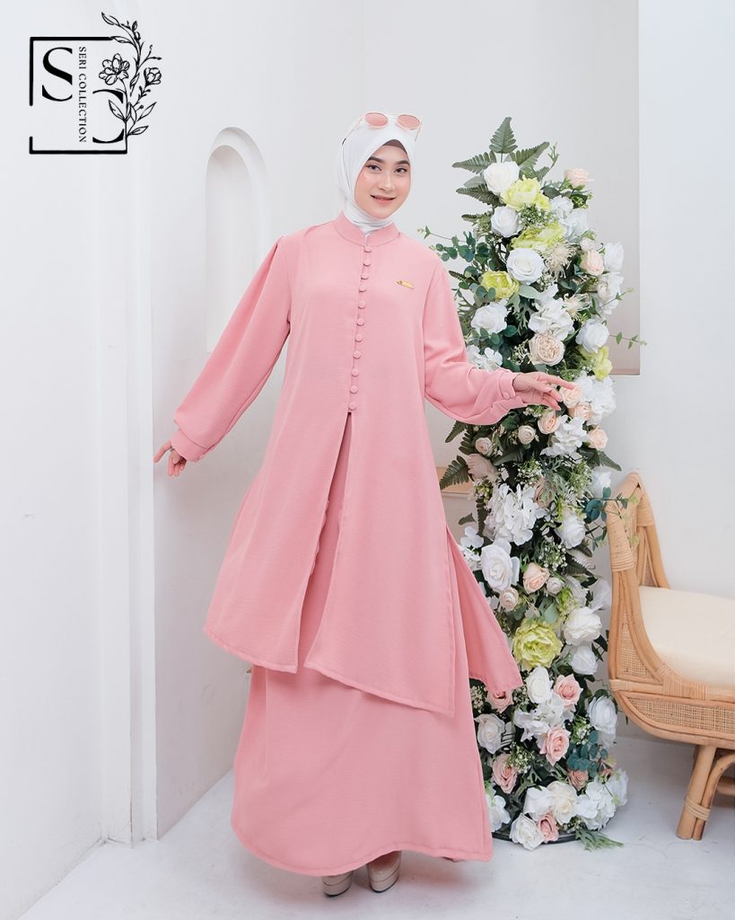 Zoya Tunik Set (One Set Tunik Rok Melayu) (19)