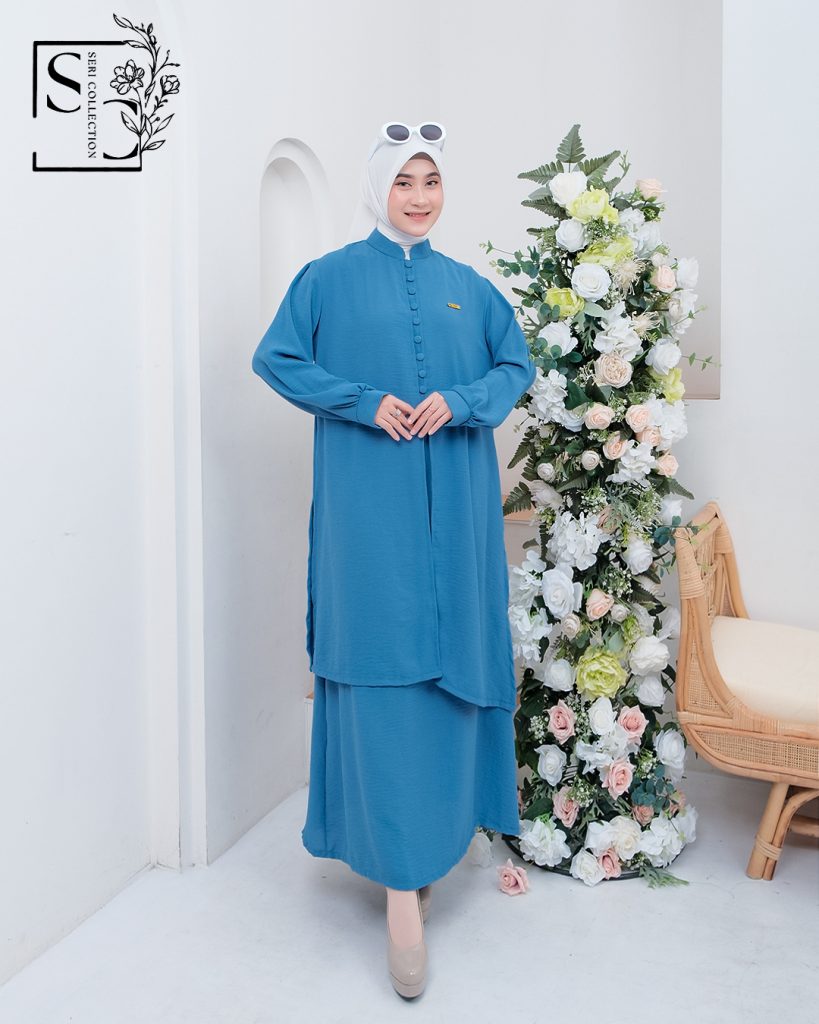 Zoya Tunik Set (One Set Tunik Rok Melayu) (22)