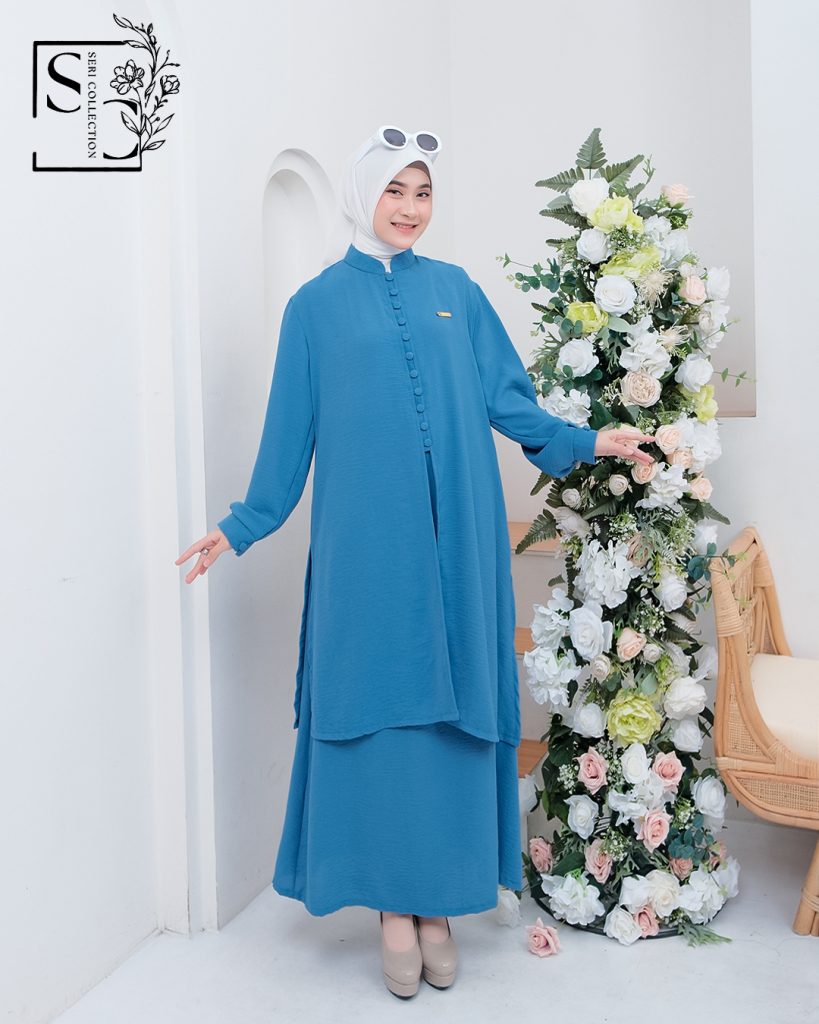 Zoya Tunik Set (One Set Tunik Rok Melayu) (23)