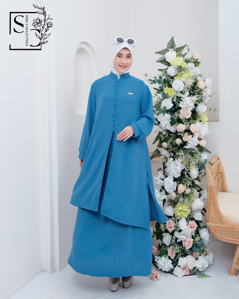 Zoya Tunik Set (One Set Tunik Rok Melayu) (24)