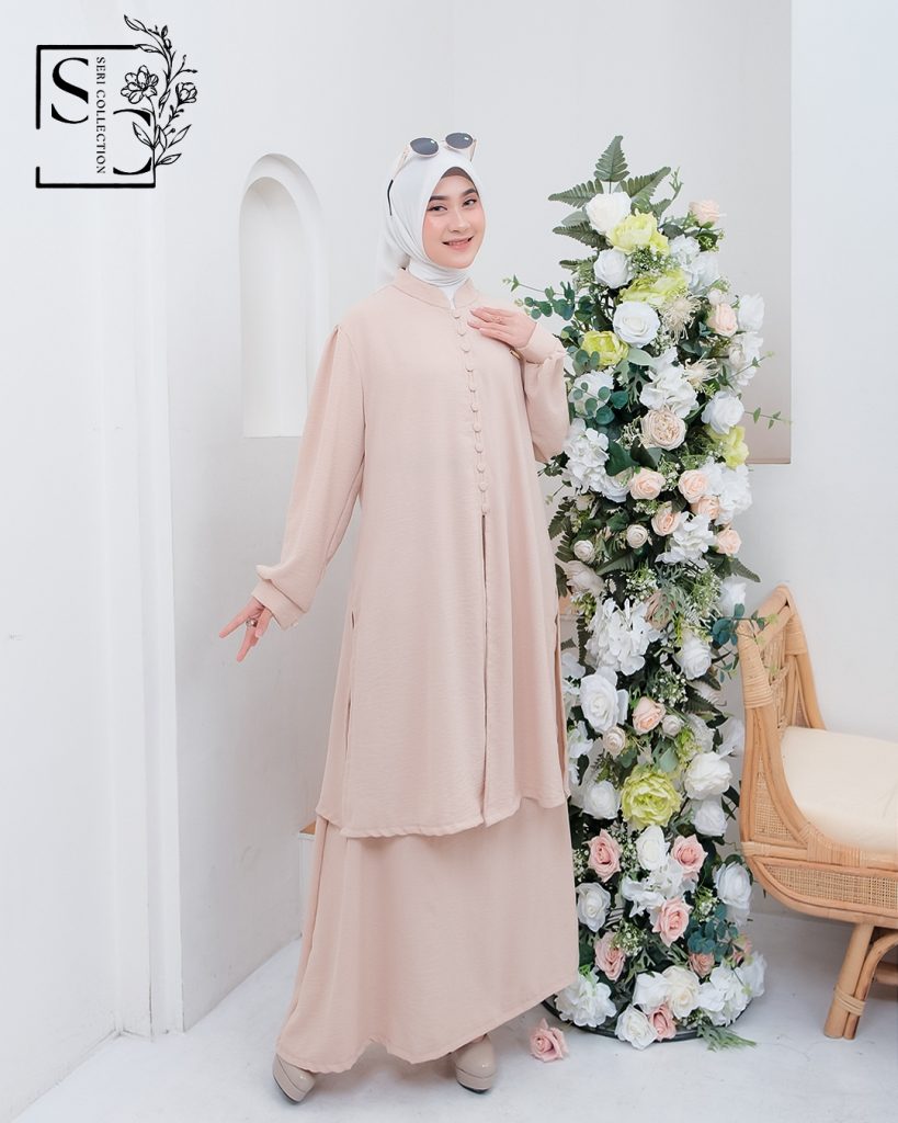 Zoya Tunik Set (One Set Tunik Rok Melayu) (28)