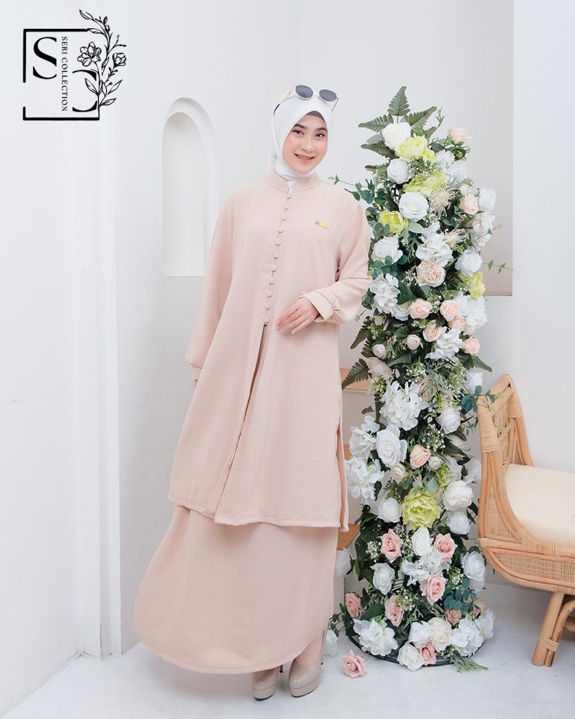 Zoya Tunik Set (One Set Tunik Rok Melayu) (29)