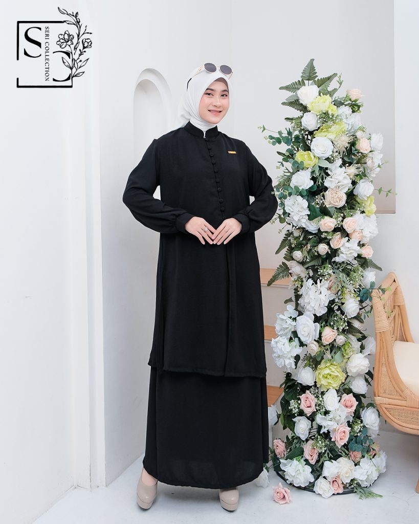 Zoya Tunik Set (One Set Tunik Rok Melayu) (3)